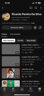 Vendo Combo com 9 Canais Youtube - Imagem 2