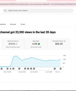Canal youtube Monetizado 3K CANAL Limpo 💯