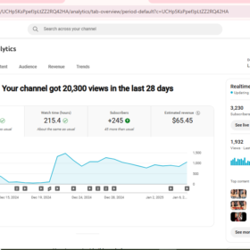 Canal youtube Monetizado 3K CANAL Limpo 💯