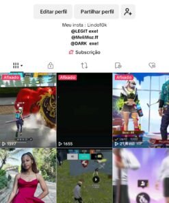 TIK TOK MUITO ENGAJADO 5K DE SEGUIDORES