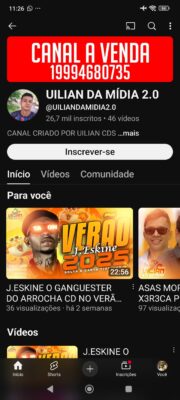 PACOTE VENDO MEUS 5 CANAIS DO YOUTUBE (100k/74K/42K/26K/24K) TODOS DE MÚSICA - Imagem 3
