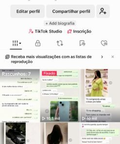 Conta no tiktok 62K de seguidores
