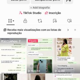 Conta no tiktok 62K de seguidores