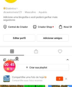 Conta Kwai PLATINA, e shop kwai ativado