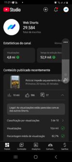 Canal Shorts com  89,1 mil inscritos - Imagem 4