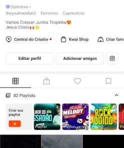 Conta Kwai com 31k de Seguidores
