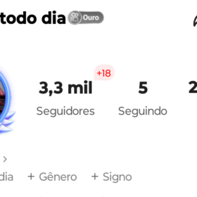 Conta Kwai com mais de 3000 seguidores e excelente engajamento!