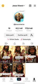 Conta TikTok Monetizada Sem restrições 42.7K Seguidores 173.8K Curtidas