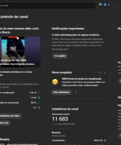 Canal com 42k de subs super engajado ia só seguir no nicho pra monetizar