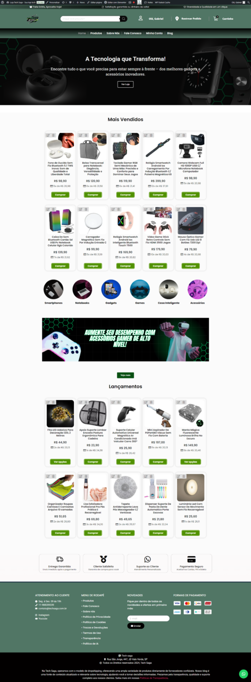 loja de tecnologia