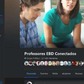 Grupo face Professores EBD Conectados 2k