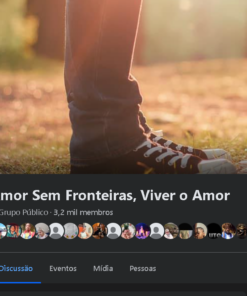 Grupo facebook Amor Sem Fronteiras, Viver o Amor 3k