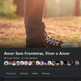 Grupo facebook Amor Sem Fronteiras, Viver o Amor 3k