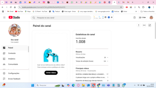 CANAL DO YOUTUBE NOME TON GAMER 1k - Imagem 4