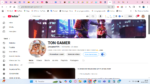 CANAL DO YOUTUBE NOME TON GAMER 1k