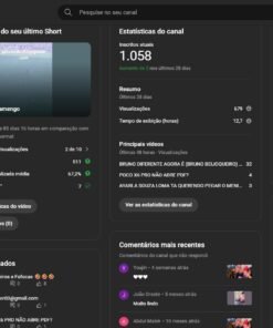 Canal do Youtube 1.05K subscribers • 57 videos