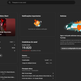 Canal com 19 Mil Inscritos NÃO MONETIZADO