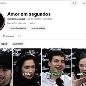 CANAL - AMOR EM SEGUNDOS 1,6K