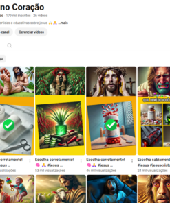 Canal youtube 179K subscribers • 26 videos