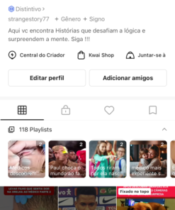 KWAI 7,5k seguidores (ACEITO PROPOSTA)