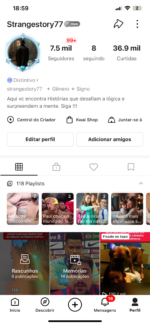 KWAI 8.3K Seguidores | 40.6K Curtidas - Histórias