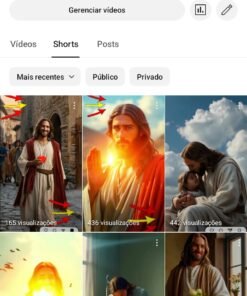 Canal no YouTube 3,23k não monetizado