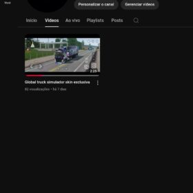 Canal do YouTube 17k de inscritos