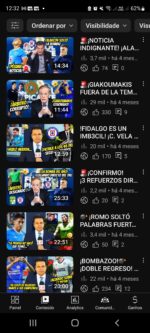 Canal Youtube 720 Inscritos El Poder Azul - Imagem 4