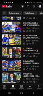 Canal Youtube 720 Inscritos El Poder Azul - Imagem 5