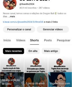 Canal Youtube 41K de Inscritos
