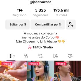Tiktok 5.8k Seguidores + de 192k Curtidas, Nicho Saúde e Dicas