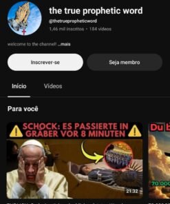 Canal de profecia 1,46 mil inscritos