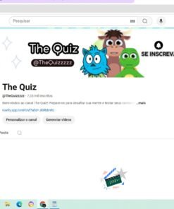 Canal YouTube 7500 Inscritos