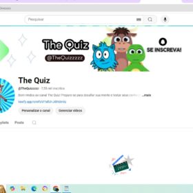 Canal YouTube 7500 Inscritos