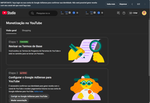 Canal Youtube 2k Notícias Play Famosas” PRONTO PARA MONETIZAR! 🔥 - Imagem 3