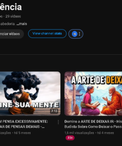 CANAL DARK NICHO SABEDORIA, 580 INSCRITOS