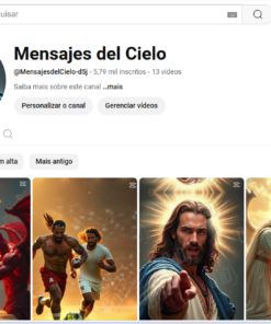 Canal com 5790 Inscritos