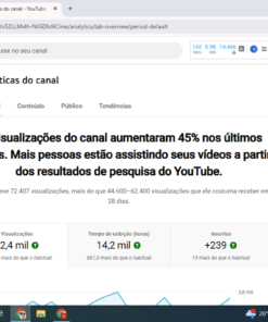 Excelente Oportunidade pra quem quer ter uma renda com o Youtube, esse canal com +14k de inscritos esta ranqueando muito.