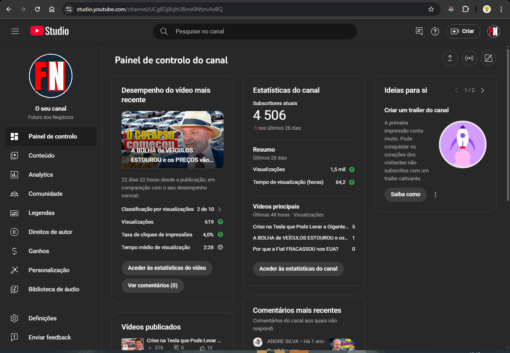 Canal dark de documetario 4k de inscrinto - Imagem 6