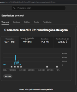 Canal dark de documetario 4k de inscrinto