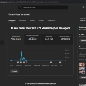 Canal dark de documetario 4k de inscrinto