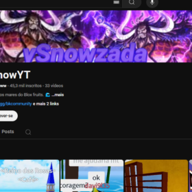 CANAL DE 45k de INSCRITOS(NAO MONETIZADO)