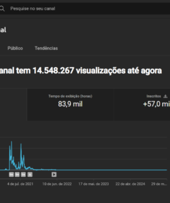 CANAL (JOGOS) 57 MIL INSCRITOS NÃO-MONETIZADO