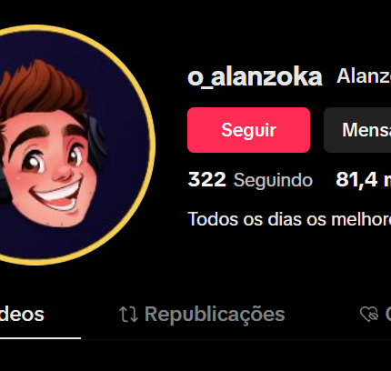 CONTA TIKTOK MONETIZADA | 81K+ SEG | 4,6 MILHÕES CURT | NICHO GAME / VLOG & LIFESTYLE | CORTES VIRAL🚀