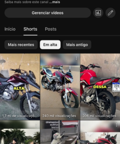 Canal yt com 16k de inscritos