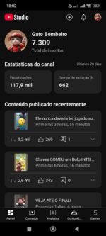 CANAL DE SHORTS YOUTUBE 7MIL INSCRITOS E CRESENDO RAPIDO - Imagem 2