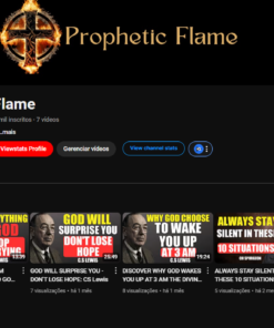 Canal Prophetic Flame 3,47 mil inscritos