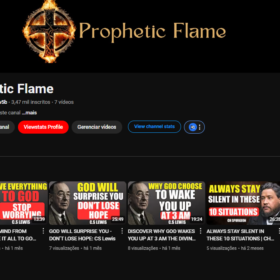 Canal Prophetic Flame 3,47 mil inscritos