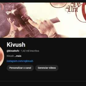 CANAL YOUTUBE 1K (PROMOÇÃO) (NÃO MONETIZADO)