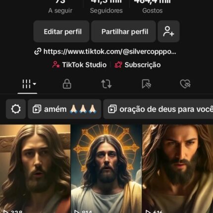 Conta tiktok com 41 mil Seguidores quase monetizada falta só as 10000viws